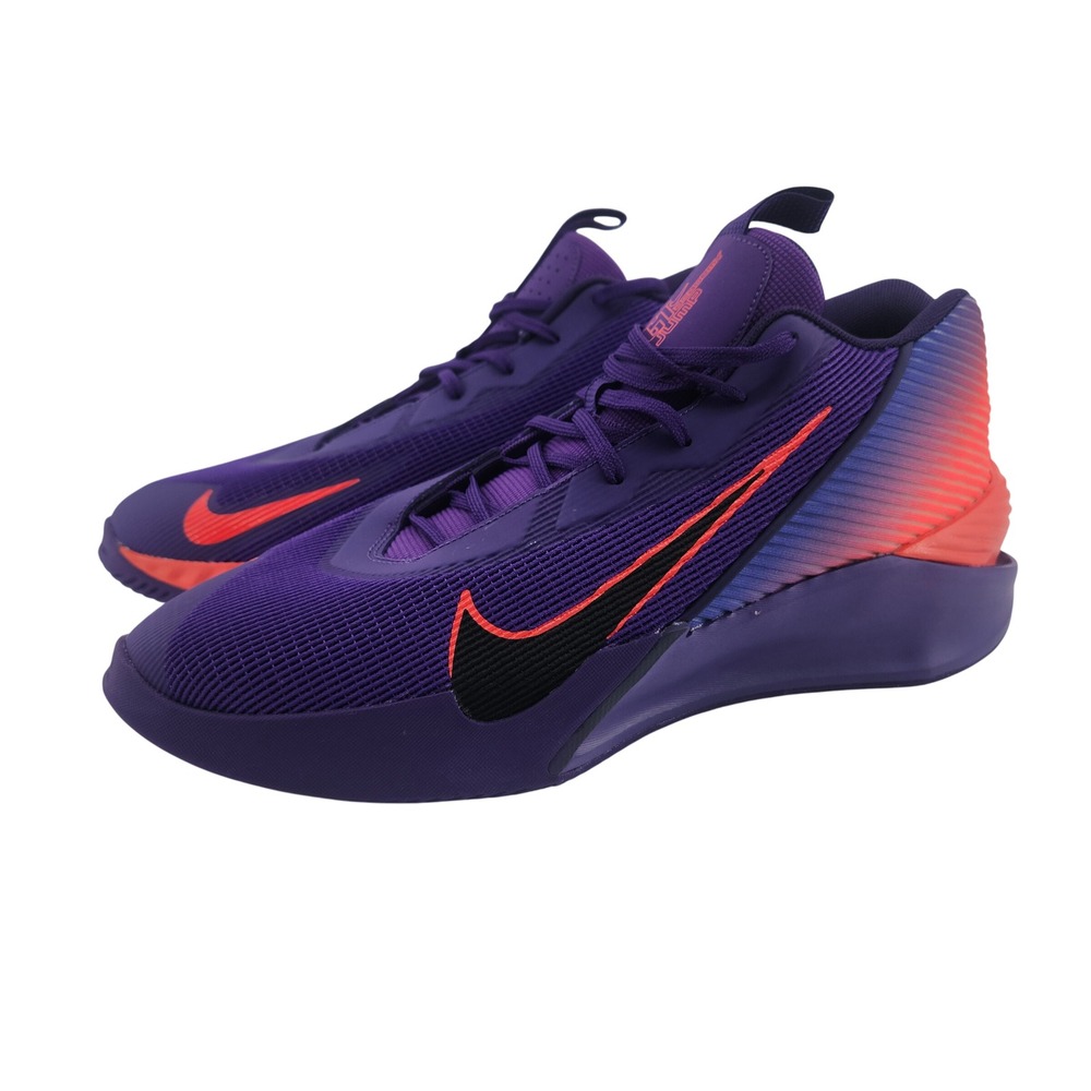 Nike GT Jump Academy Mens 12 Wild Grape Bright Crimson Sneakers FV5524-501